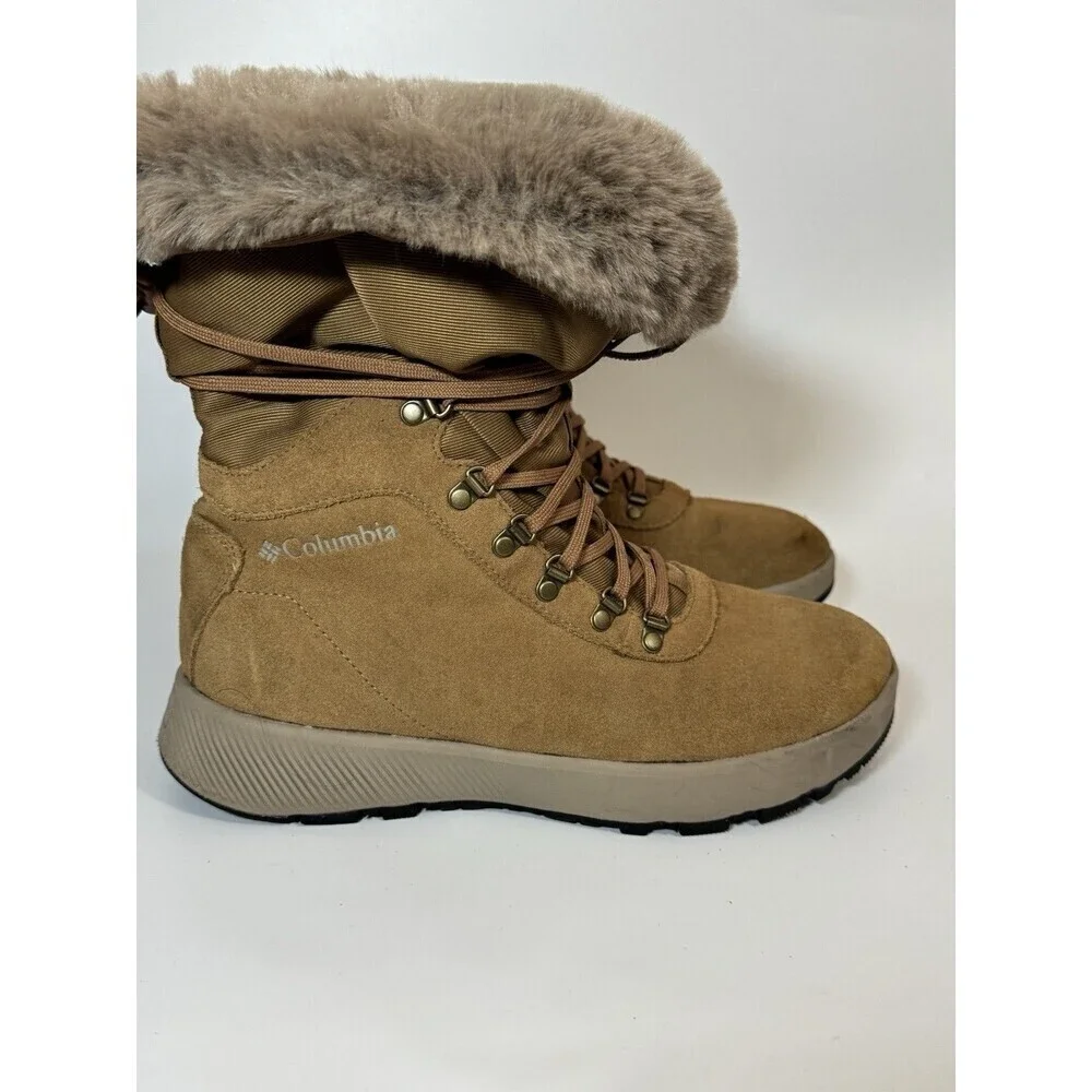Columbia Slopeside Village Omni-Heat Waterproof Insulated WinterBoots Womens 7.5